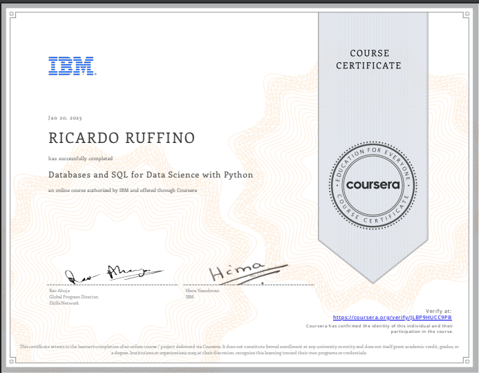 Databases and SQL